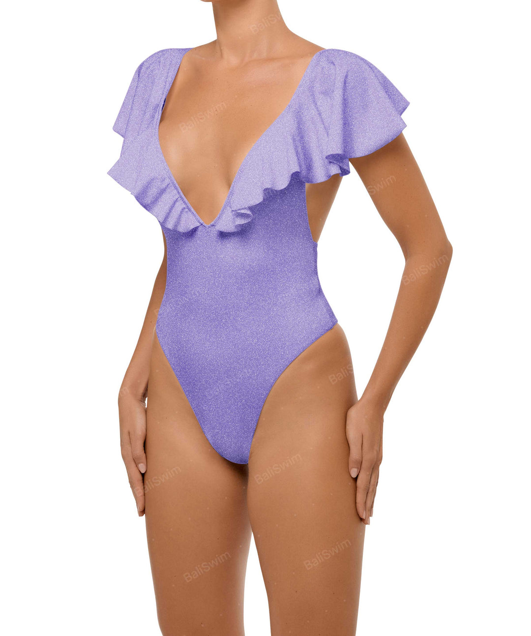 BSWS-S66 Flounce Sleeves One Piece
