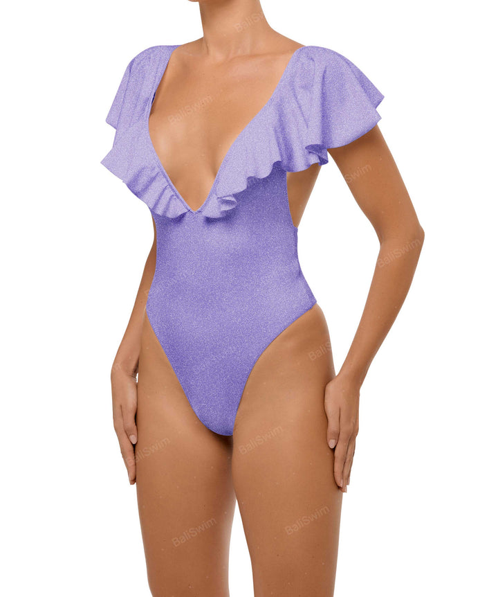 BSWS-S66 Flounce Sleeves One Piece