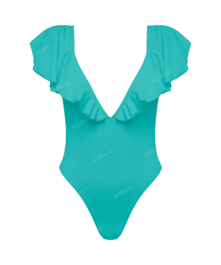 BSWS-S66 Flounce Sleeves One Piece
