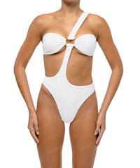BSWS-S67 Asymmetric Wave Ring One Piece