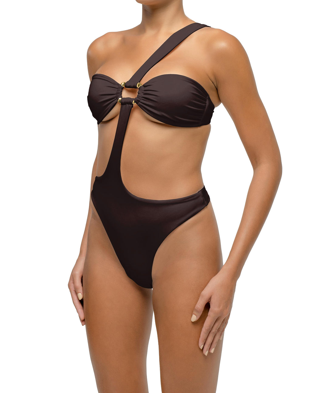 BSWS-S67 Asymmetric Wave Ring One Piece