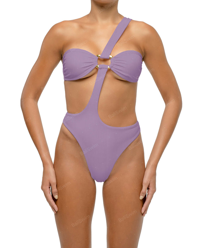 BSWS-S67 Asymetric Wave Ring One Piece