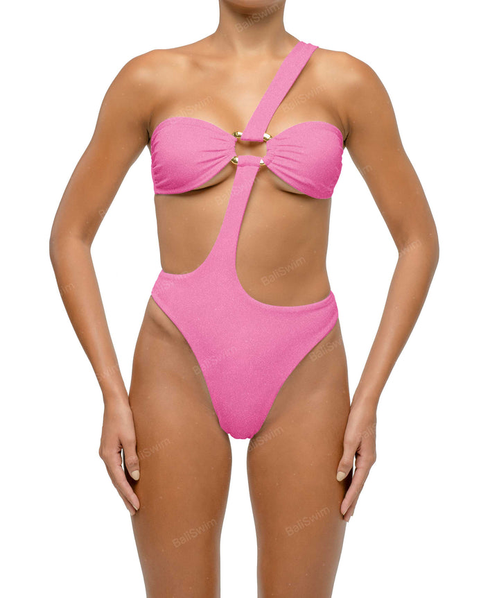 BSWS-S67 Asymetric Wave Ring One Piece