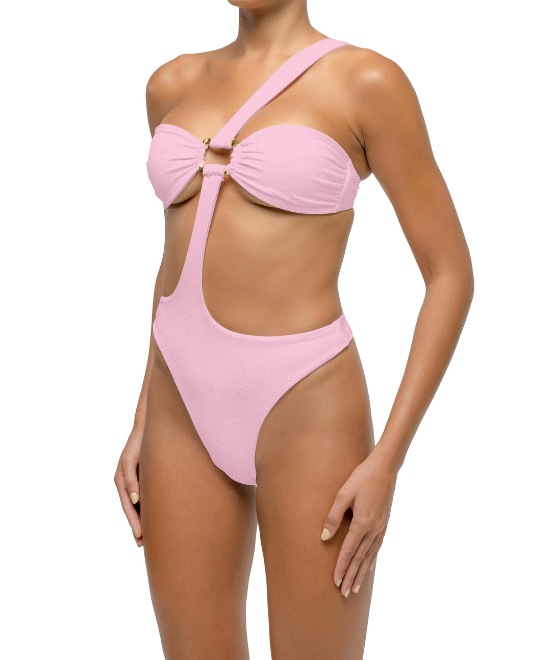 BSWS-S67 Asymmetric Wave Ring One Piece