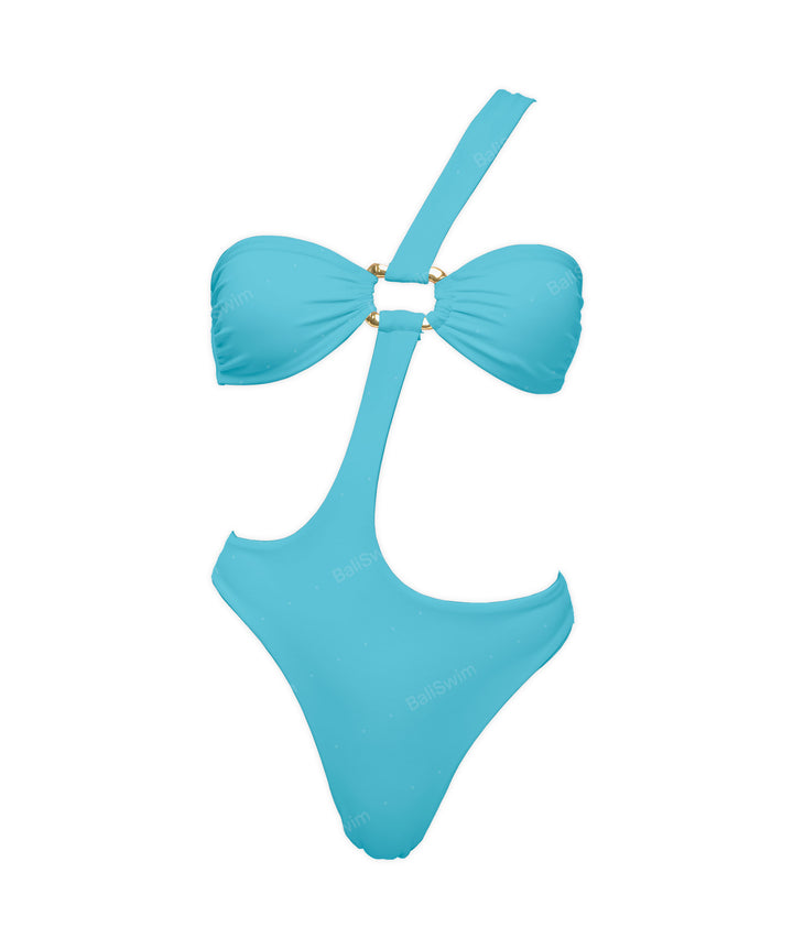 BSWS-S67 Asymetric Wave Ring One Piece