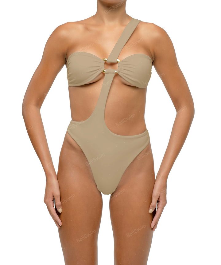 BSWS-S67 Asymetric Wave Ring One Piece