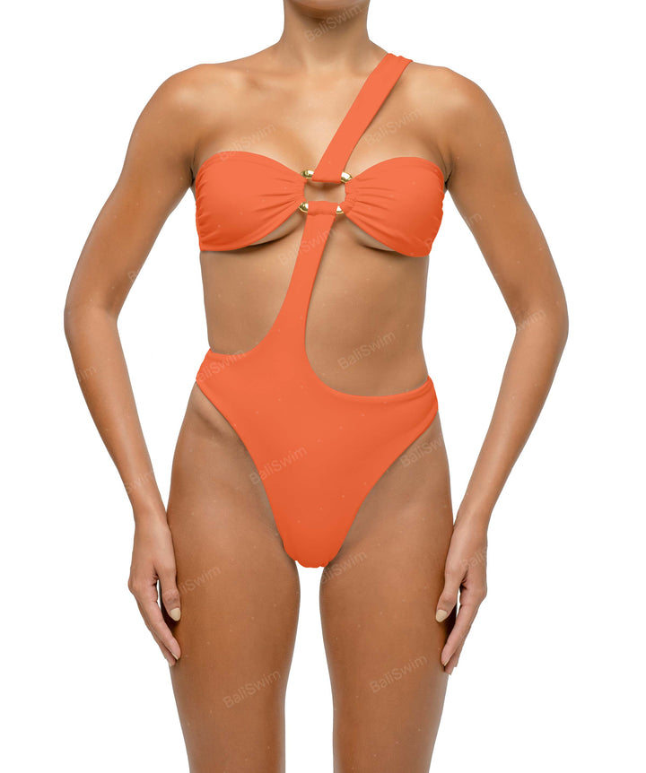 BSWS-S67 Asymetric Wave Ring One Piece