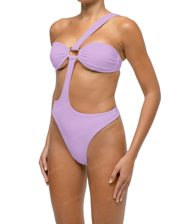 BSWS-S67 Asymetric Wave Ring One Piece