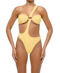 BSWS-S67 Asymmetric Wave Ring One Piece