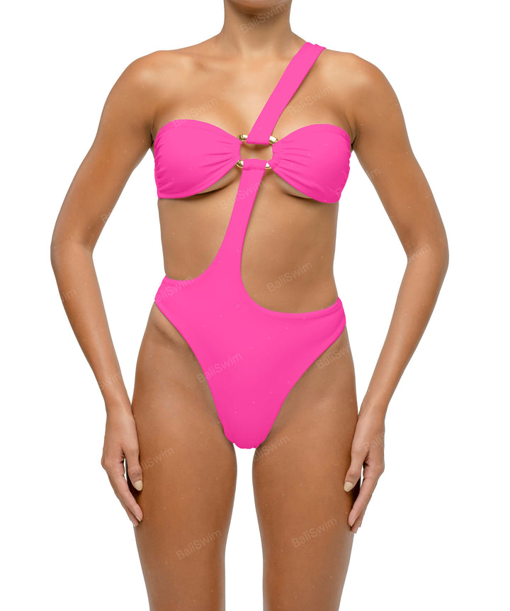 BSWS-S67 Asymetric Wave Ring One Piece