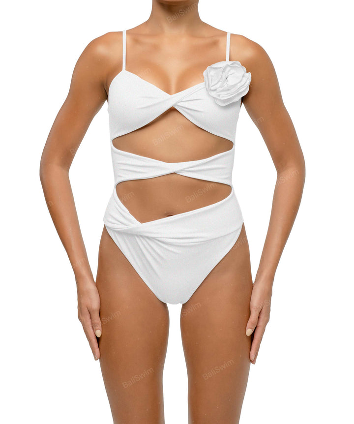BSWS-S69 Corsage Triple Twist One Piece