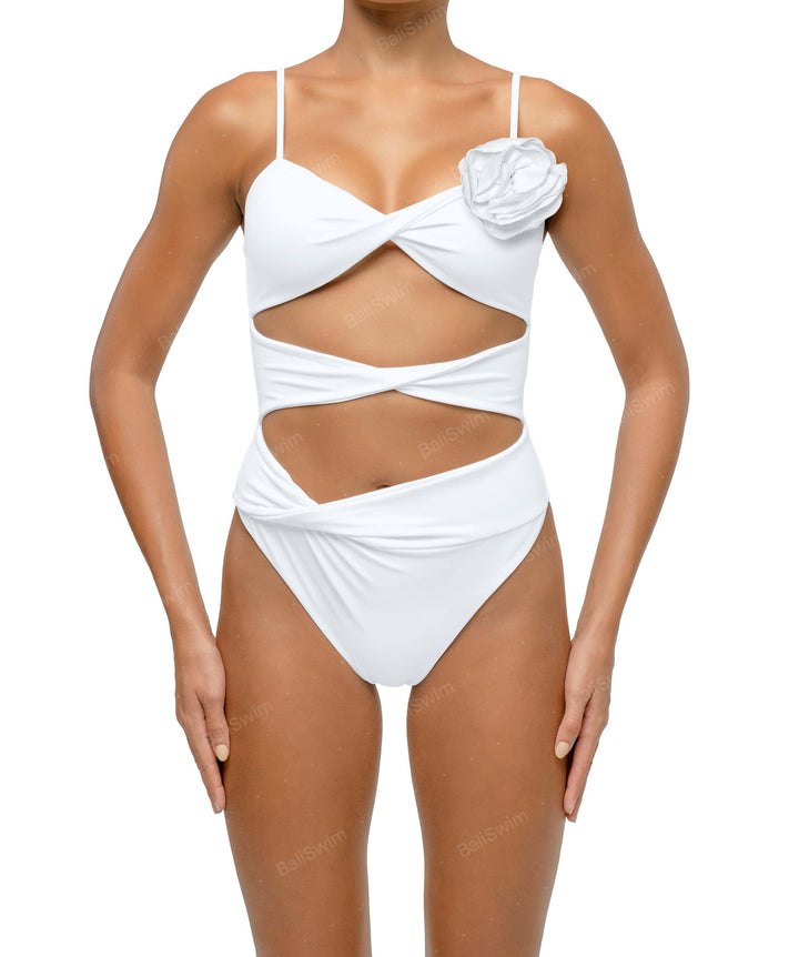 BSWS-S69 Corsage Triple Twist One Piece