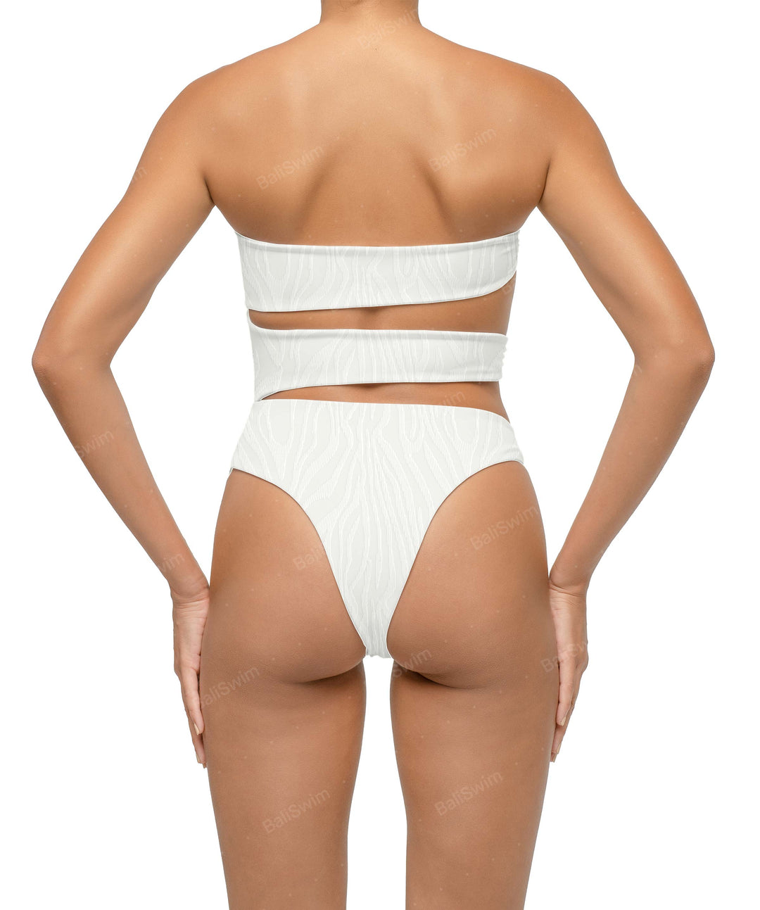 BSWS-S71 Cut-out Bandeau One Piece