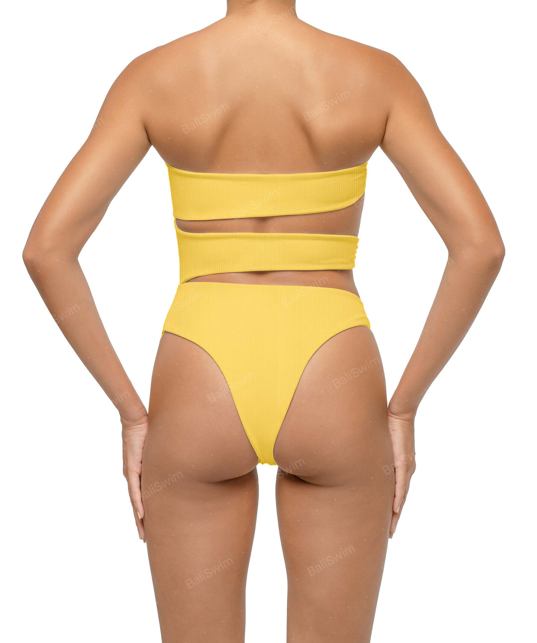 BSWS-S71 Cut-out Bandeau One Piece