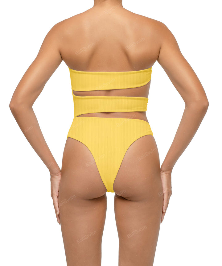 BSWS-S71 Cut-out Bandeau One Piece