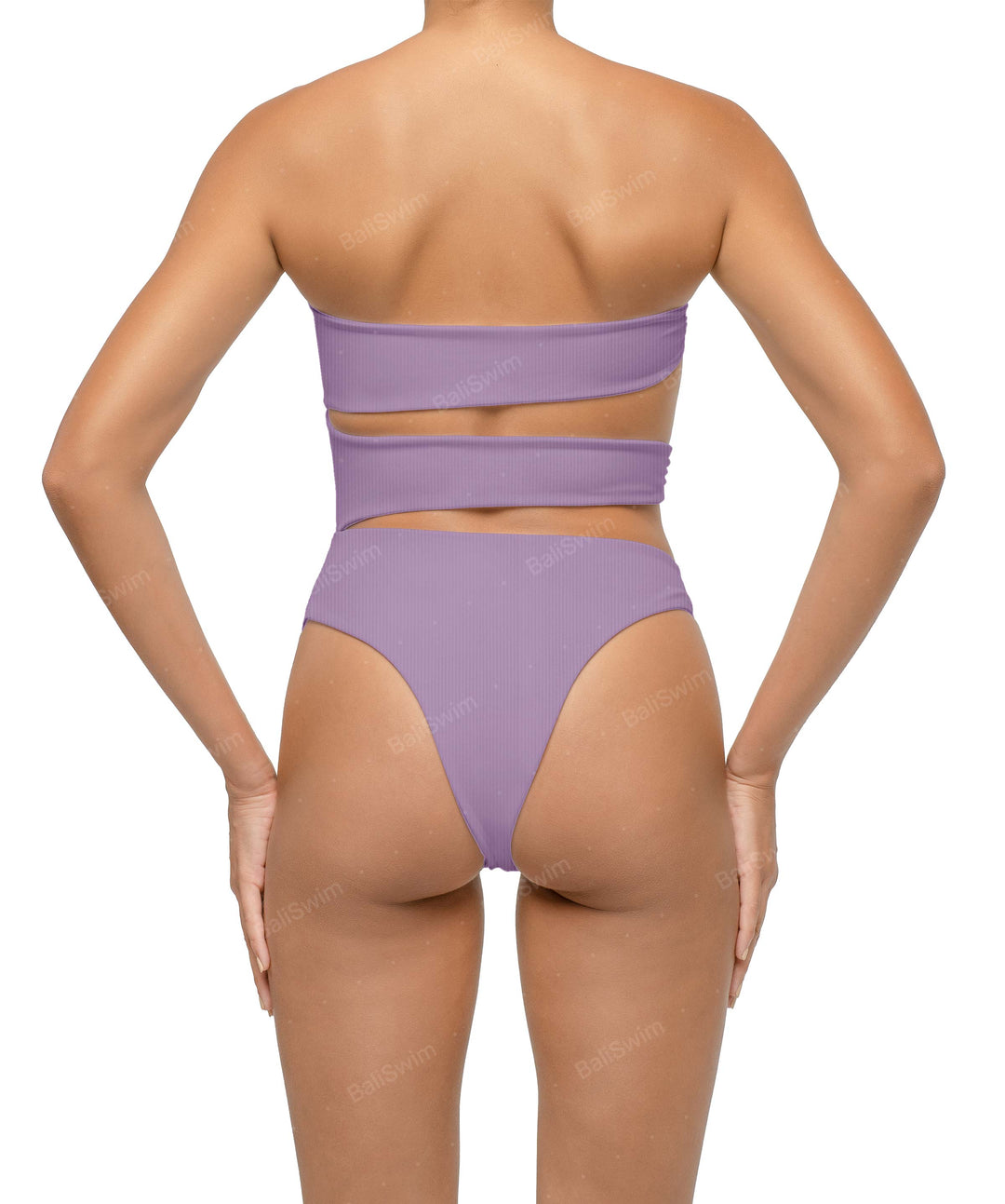 BSWS-S71 Cut-out Bandeau One Piece