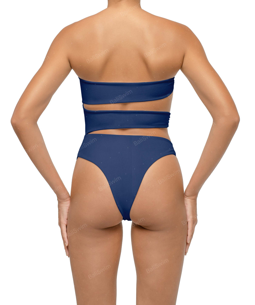 BSWS-S71 Cut-out Bandeau One Piece