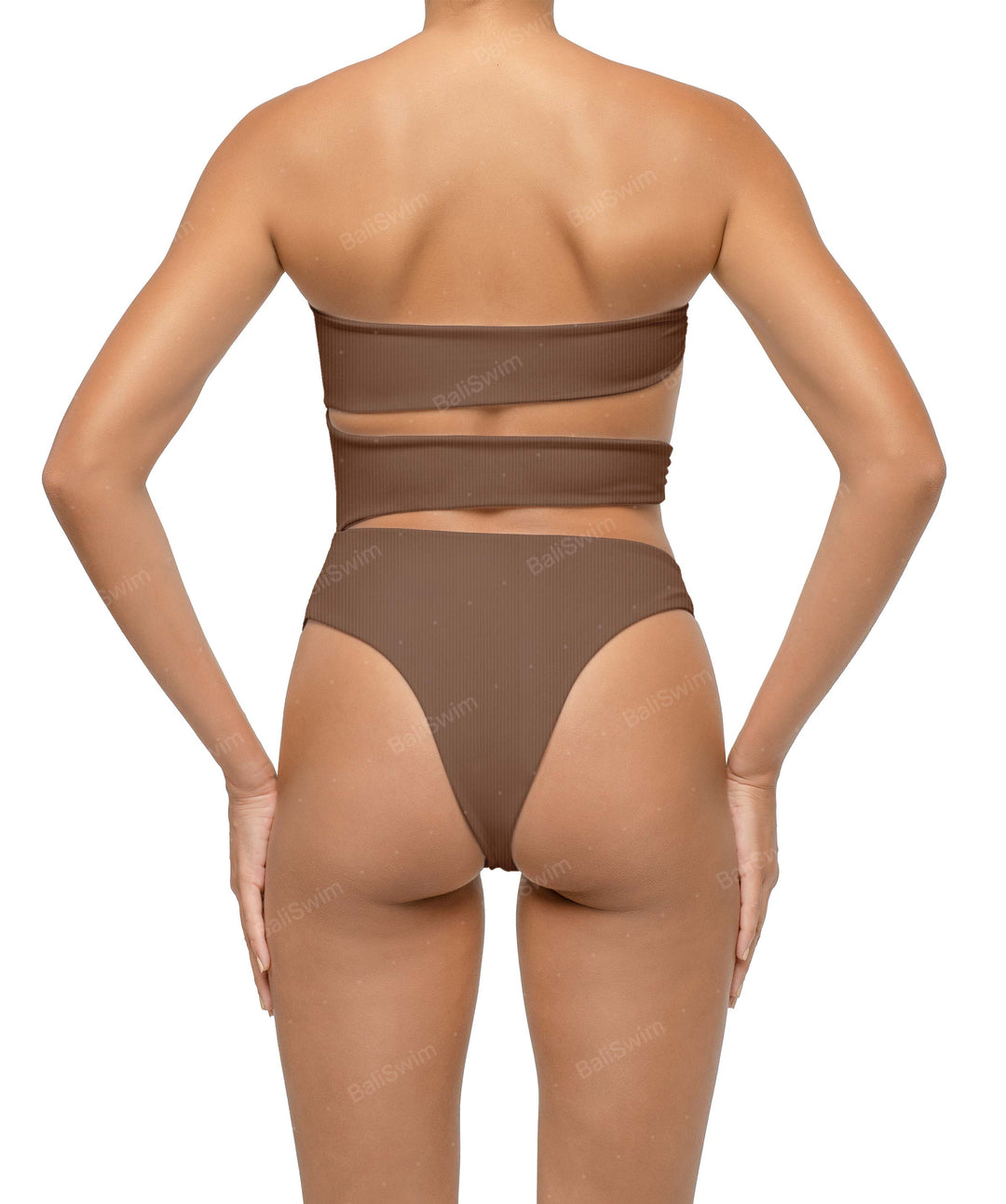 BSWS-S71 Cut-out Bandeau One Piece