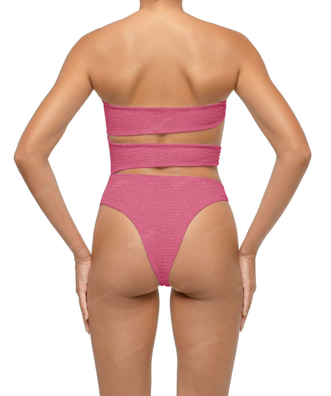 BSWS-S71 Cut-out Bandeau One Piece