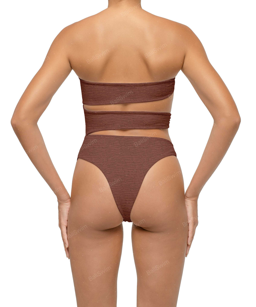 BSWS-S71 Cut-out Bandeau One Piece