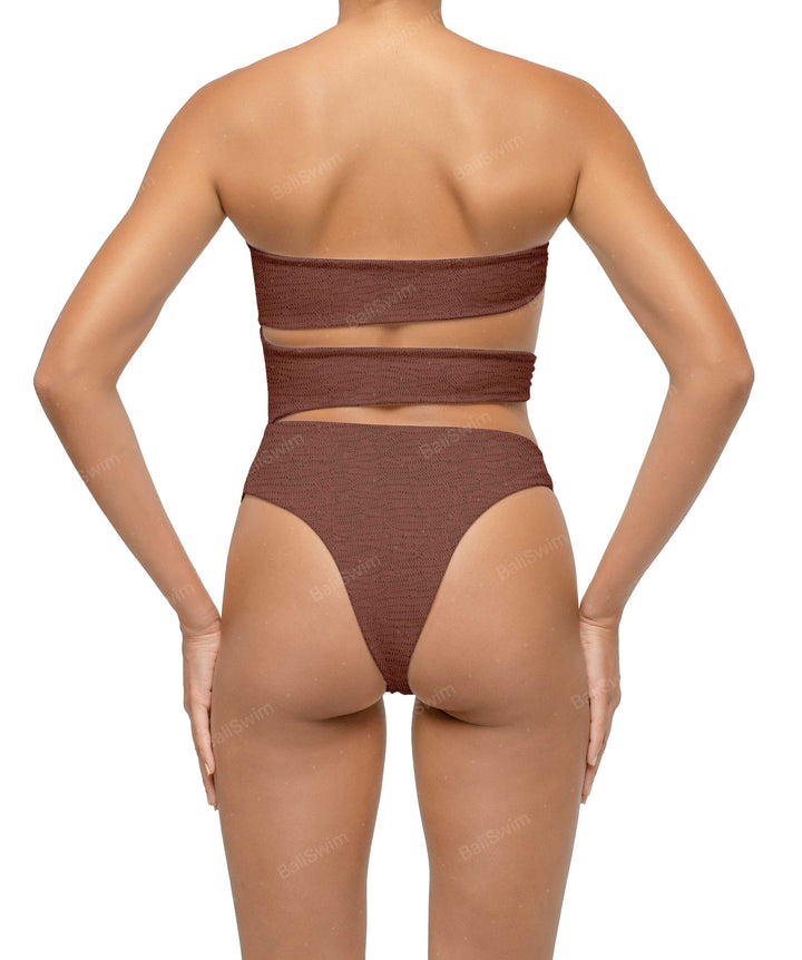BSWS-S71 Cut-out Bandeau One Piece