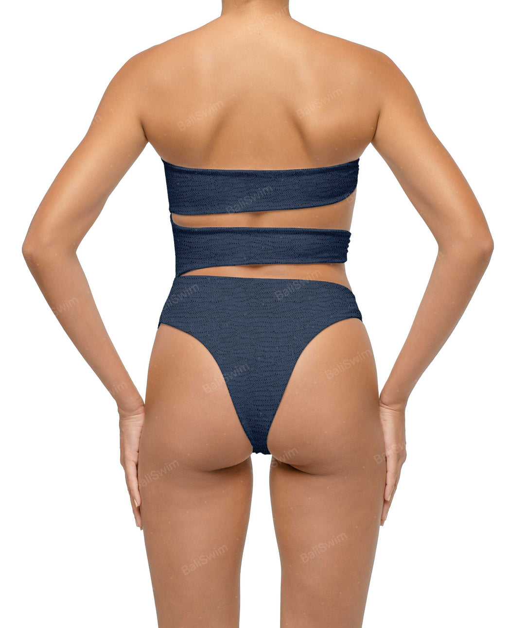 BSWS-S71 Cut-out Bandeau One Piece