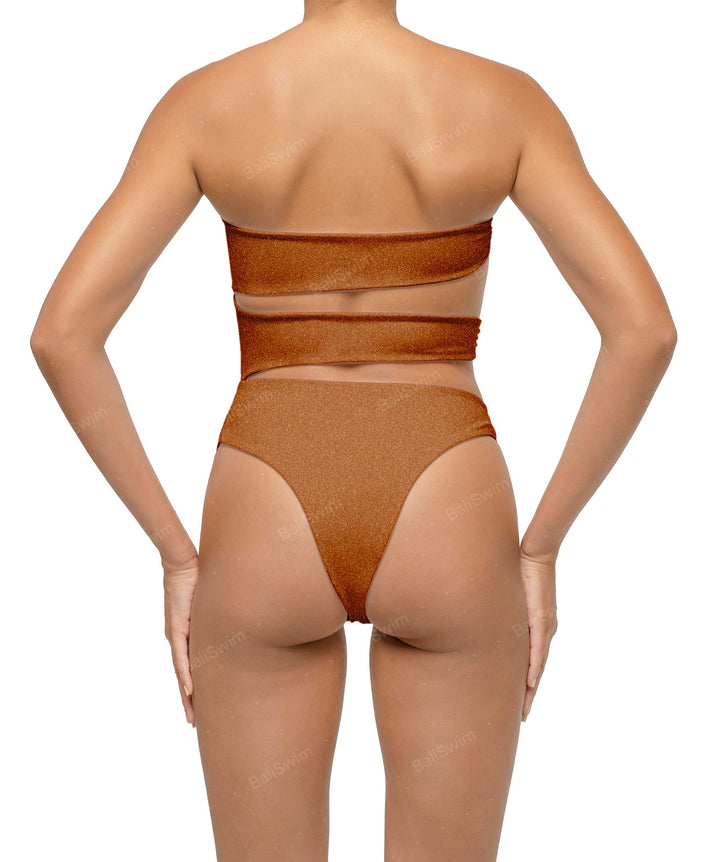BSWS-S71 Cut-out Bandeau One Piece
