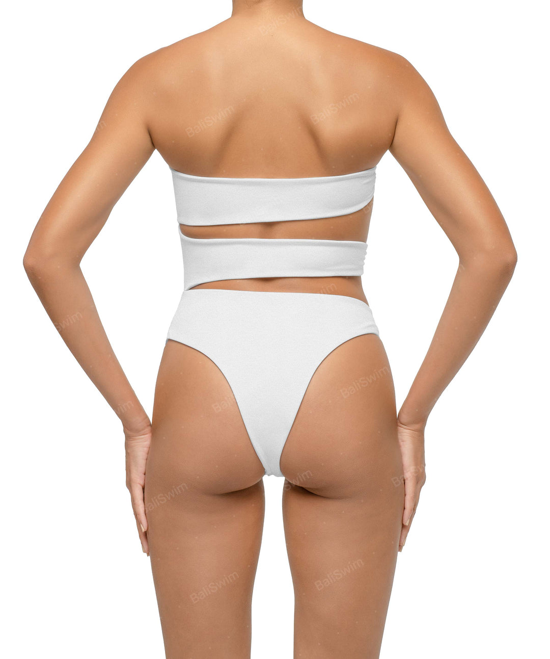 BSWS-S71 Cut-out Bandeau One Piece