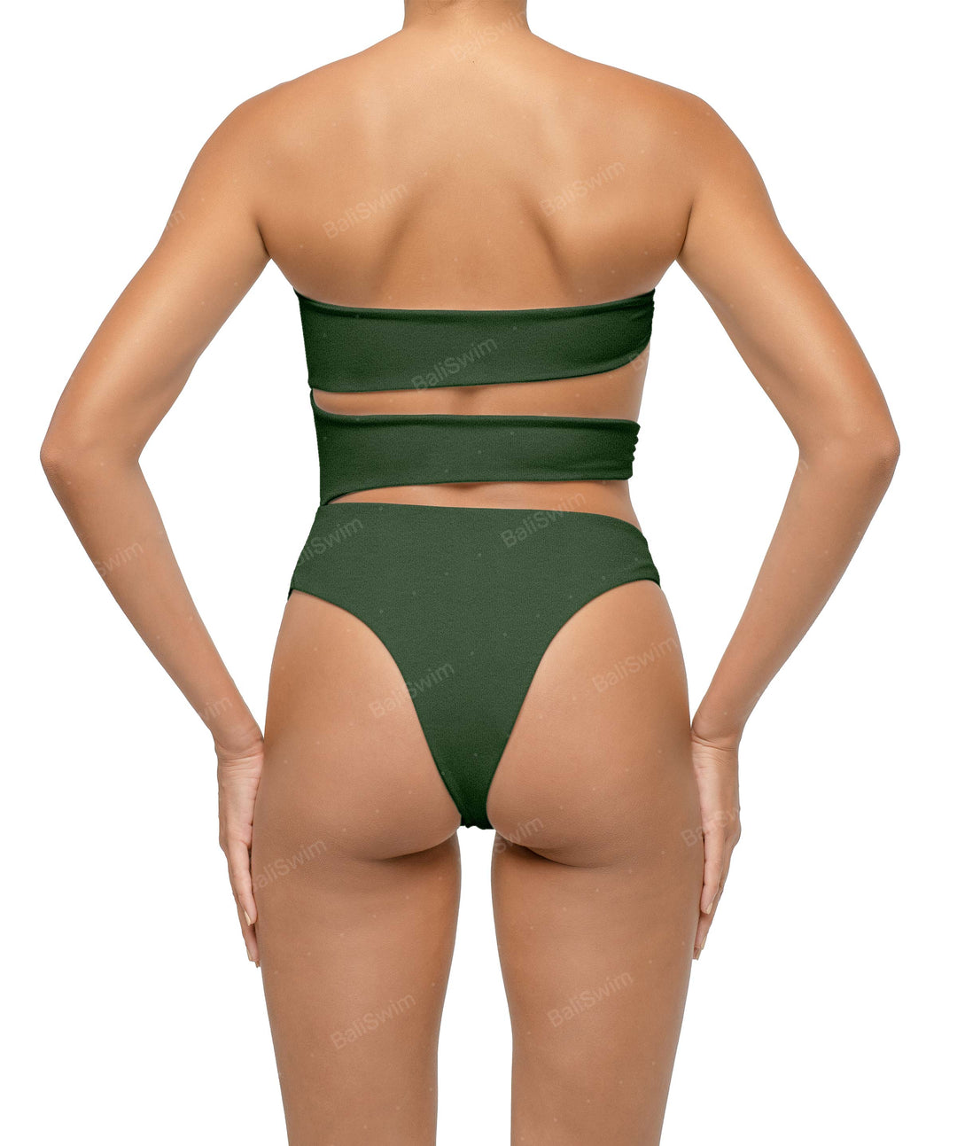 BSWS-S71 Cut-out Bandeau One Piece