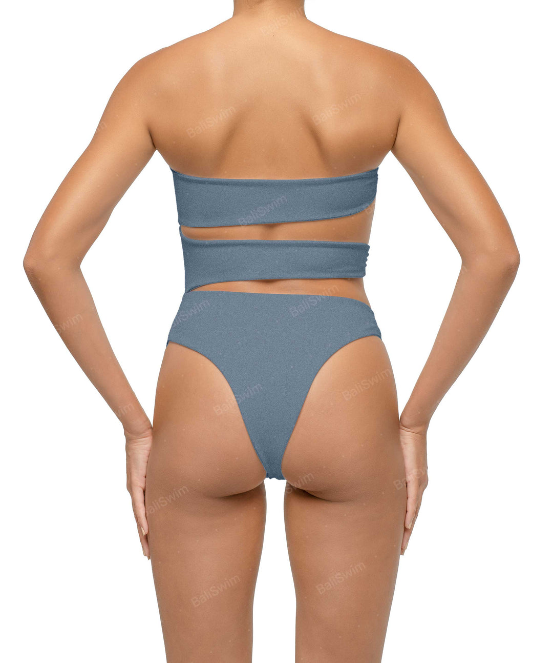 BSWS-S71 Cut-out Bandeau One Piece
