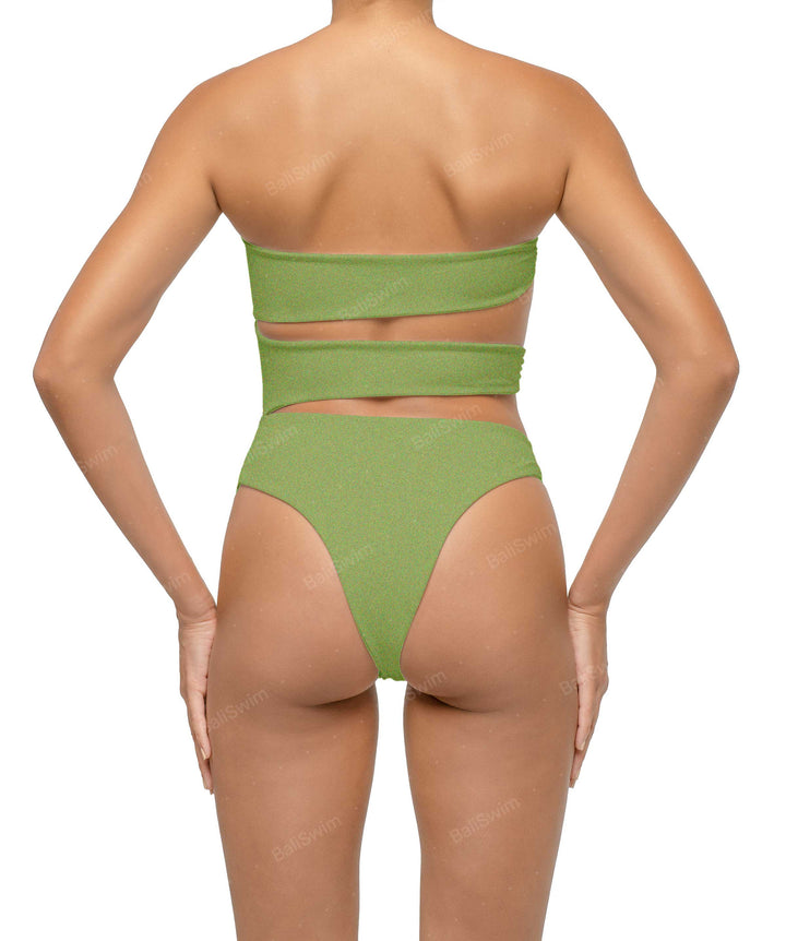 BSWS-S71 Cut-out Bandeau One Piece