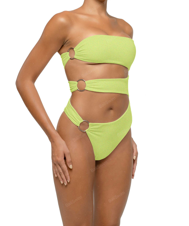 BSWS-S71 Cut-out Bandeau One Piece
