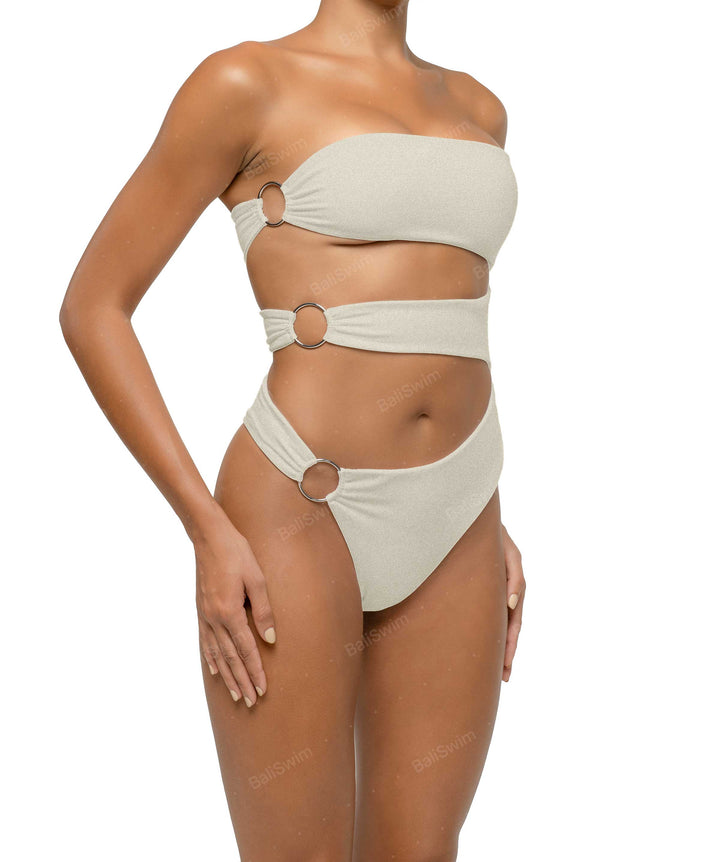 BSWS-S71 Cut-out Bandeau One Piece