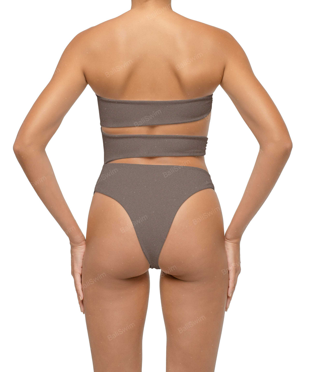 BSWS-S71 Cut-out Bandeau One Piece