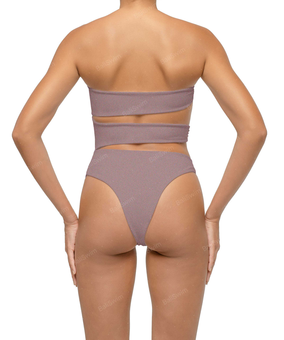 BSWS-S71 Cut-out Bandeau One Piece