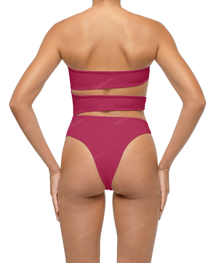 BSWS-S71 Cut-out Bandeau One Piece