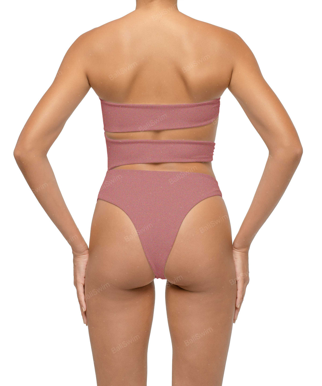 BSWS-S71 Cut-out Bandeau One Piece