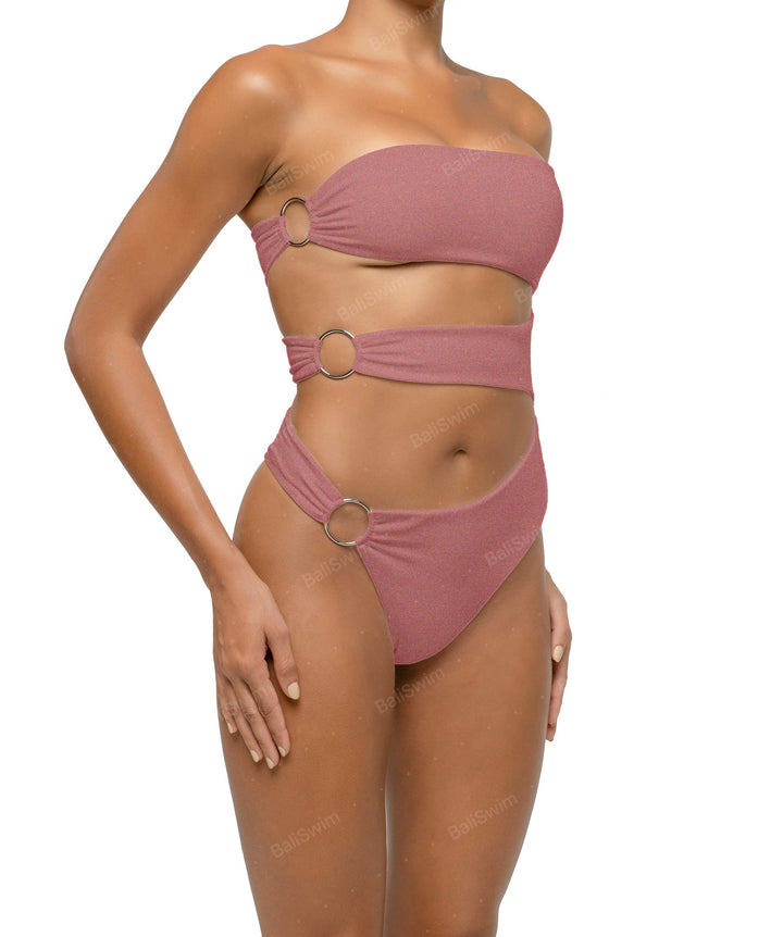BSWS-S71 Cut-out Bandeau One Piece