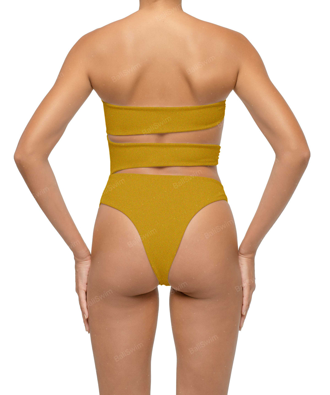 BSWS-S71 Cut-out Bandeau One Piece