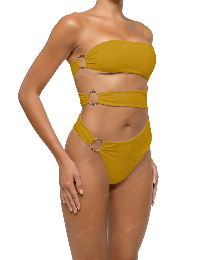 BSWS-S71 Cut-out Bandeau One Piece
