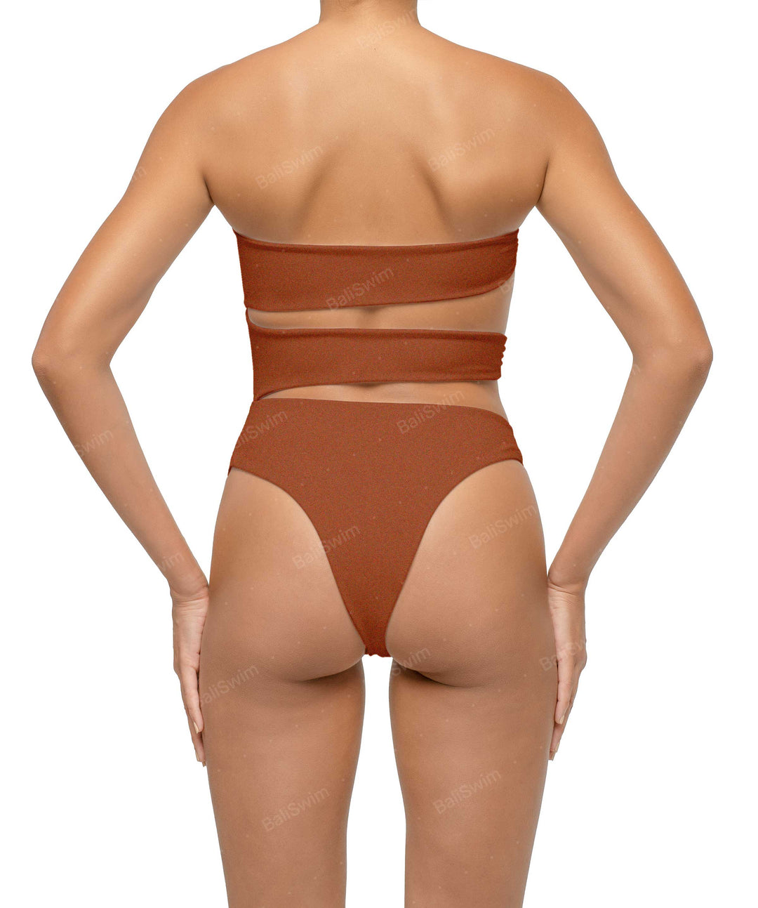 BSWS-S71 Cut-out Bandeau One Piece