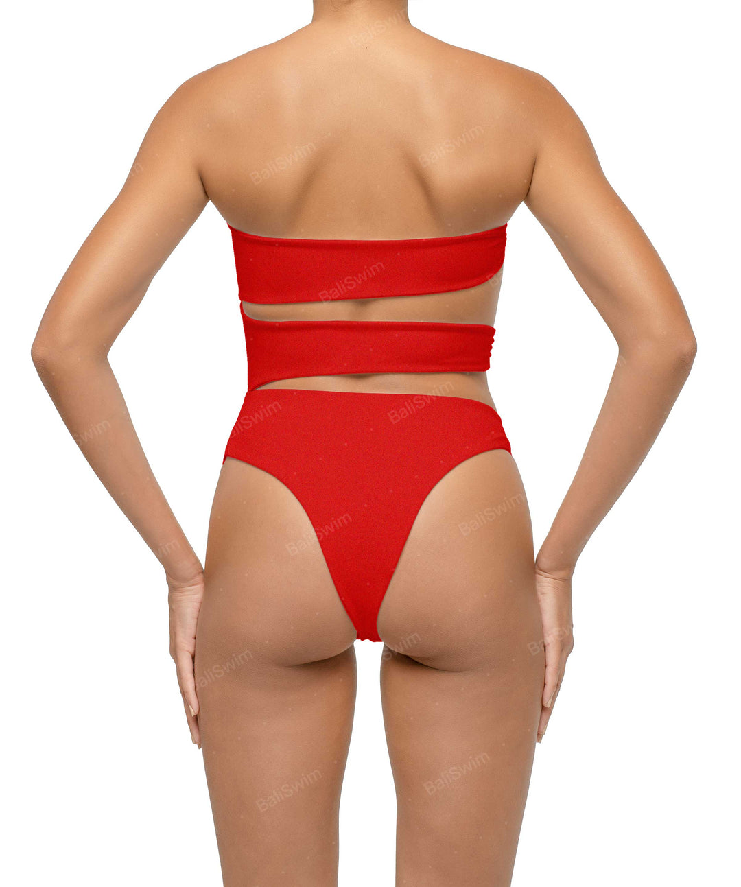 BSWS-S71 Cut-out Bandeau One Piece