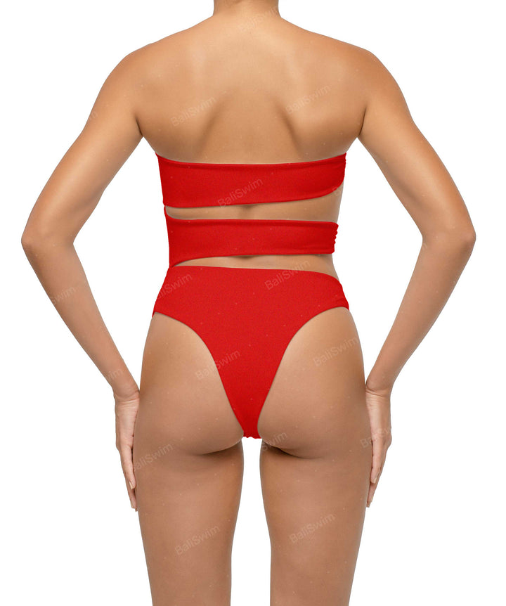 BSWS-S71 Cut-out Bandeau One Piece