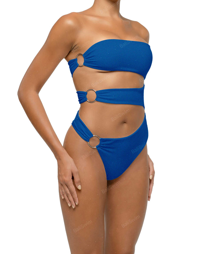BSWS-S71 Cut-out Bandeau One Piece