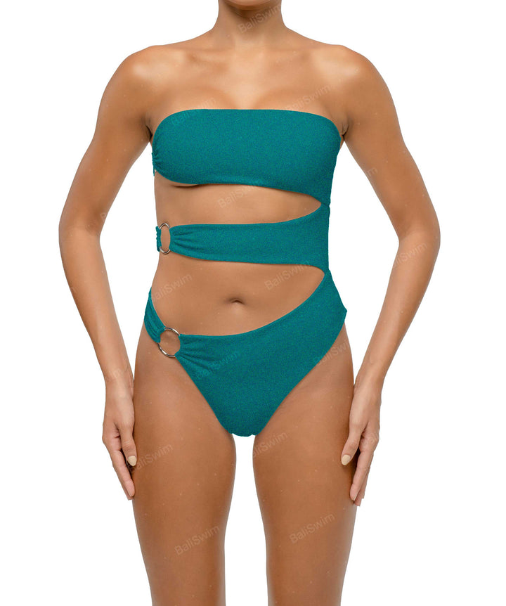BSWS-S71 Cut-out Bandeau One Piece
