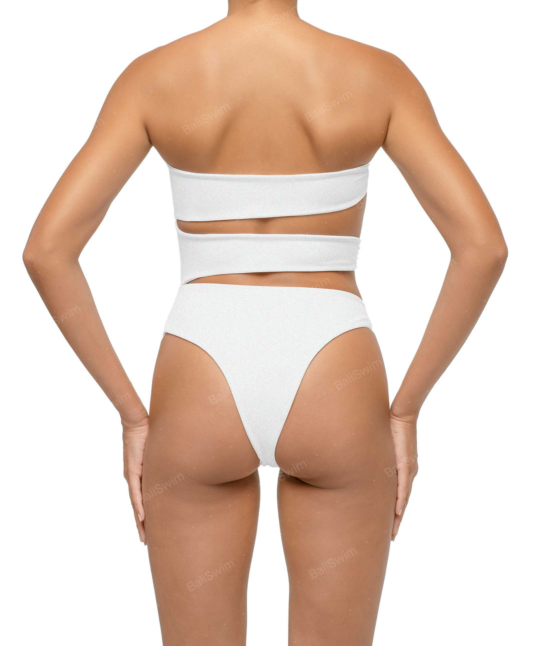 BSWS-S71 Cut-out Bandeau One Piece