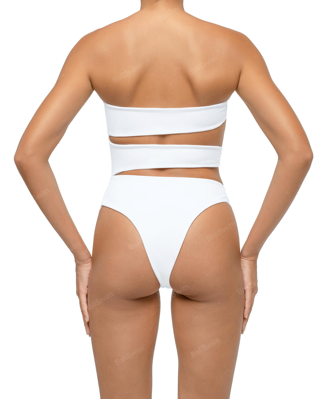 BSWS-S71 Cut-out Bandeau One Piece