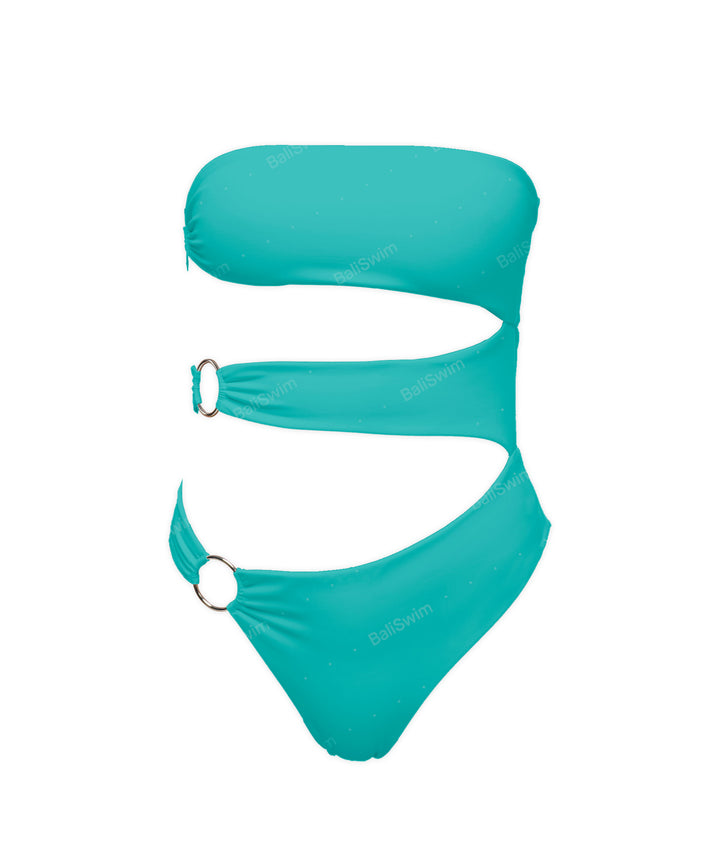 BSWS-S71 Cut-out Bandeau One Piece