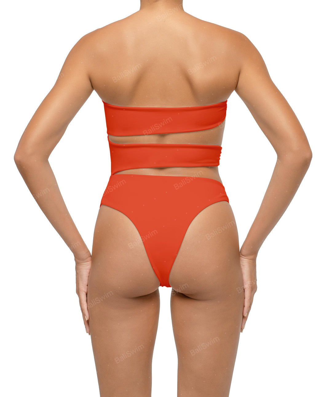 BSWS-S71 Cut-out Bandeau One Piece