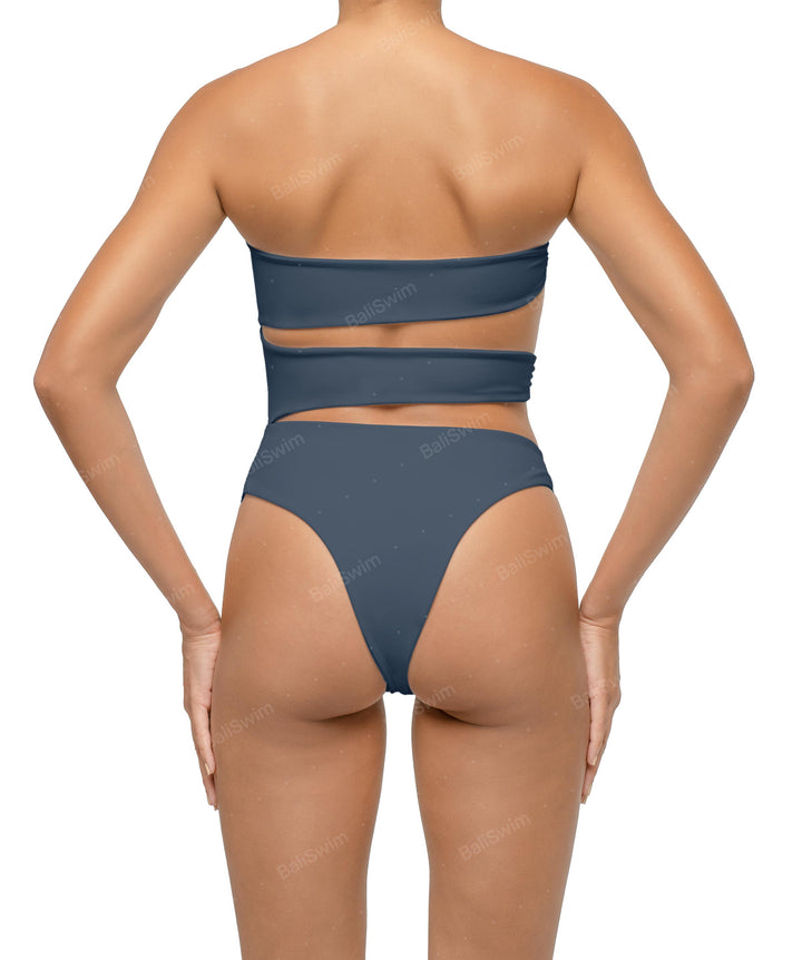 BSWS-S71 Cut-out Bandeau One Piece